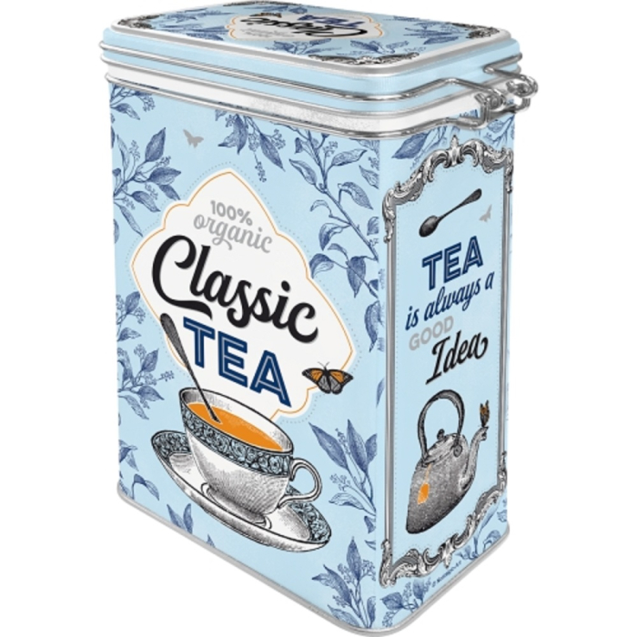 Cutie metalica etansa Classic Tea - Ceai Clasic [2]