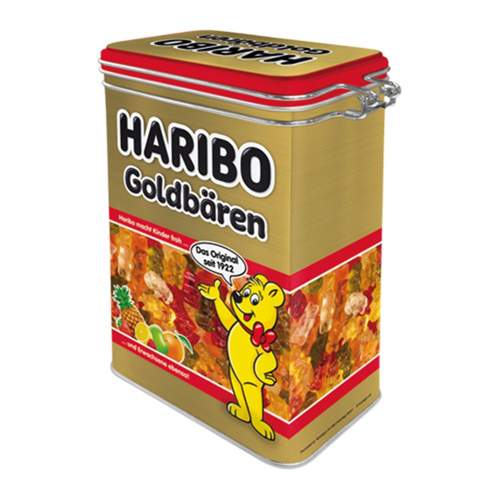 Cutie metalica etansa HARIBO - Goldbären-Packung [2]