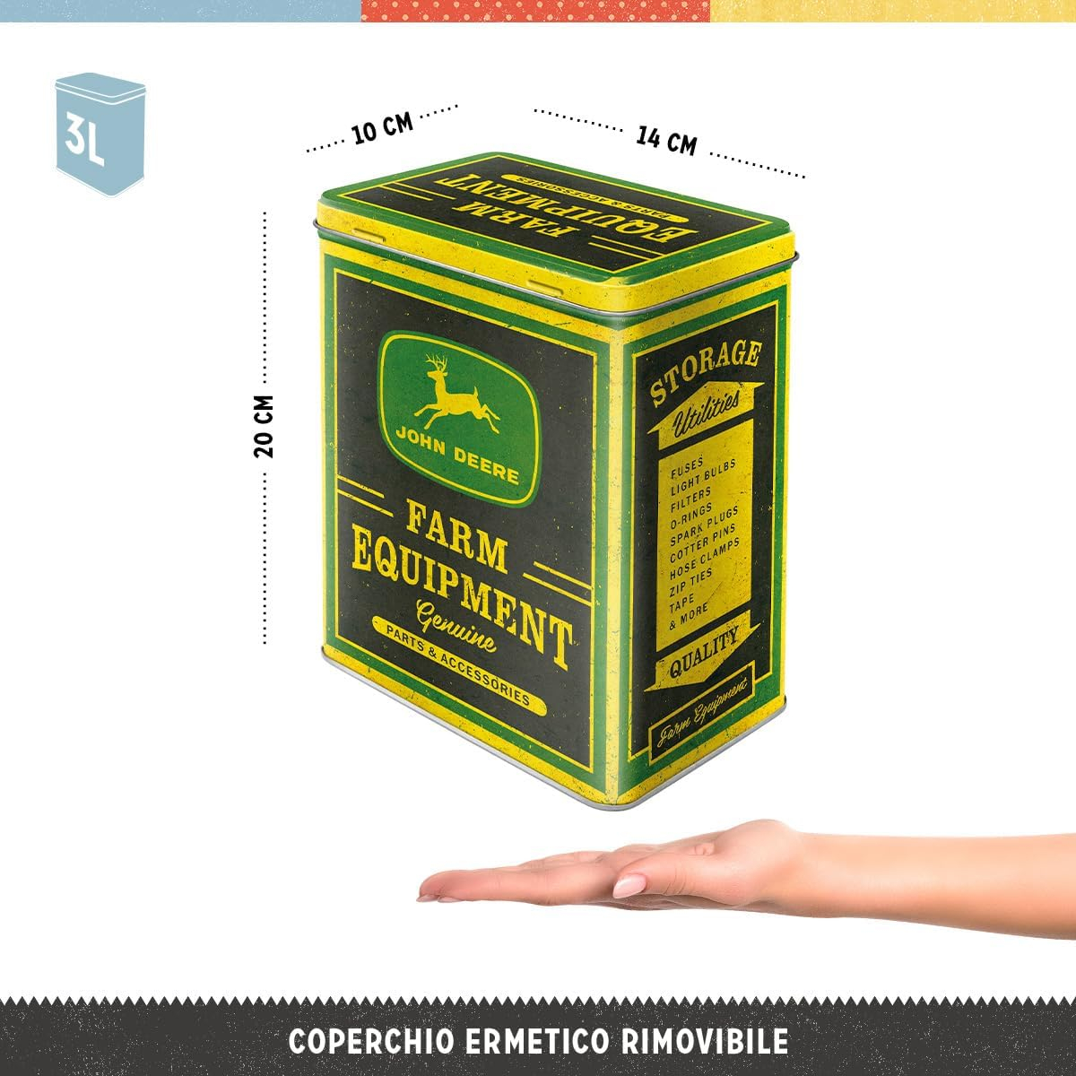 Cutie metalica L  John Deere Genuine Farm Equipment [3]