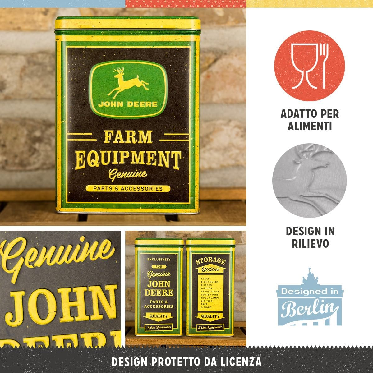 Cutie metalica L  John Deere Genuine Farm Equipment [4]