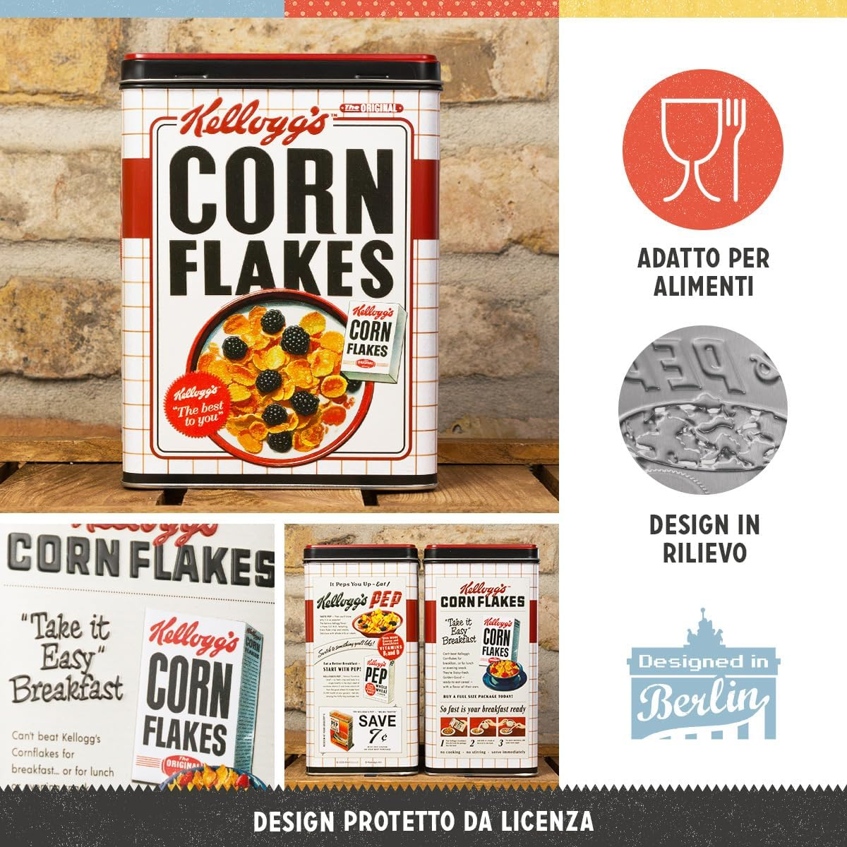 Cutie metalica L Kellogg's - Corn Flakes Bowl [4]