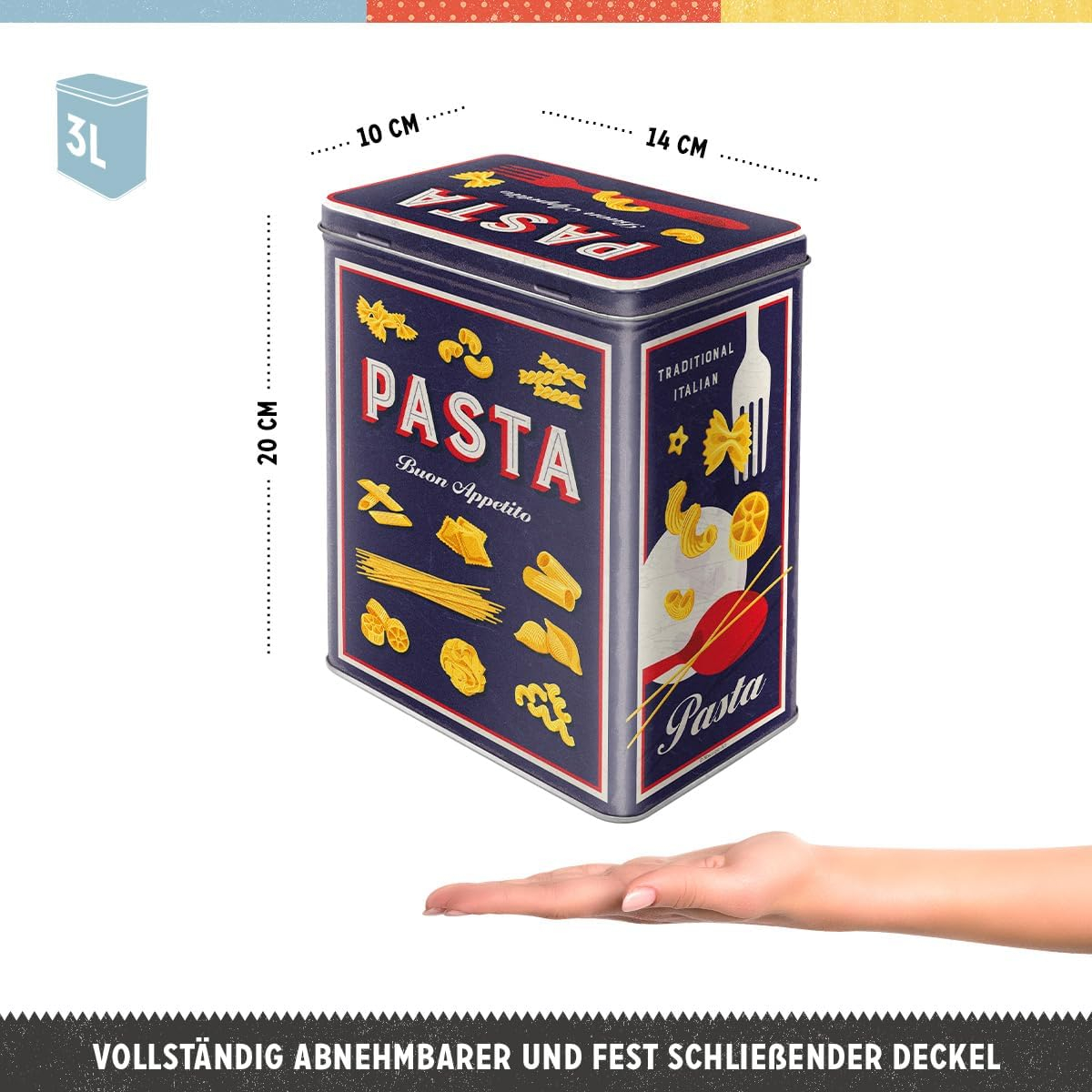 Cutie metalica L Pasta Variety [3]