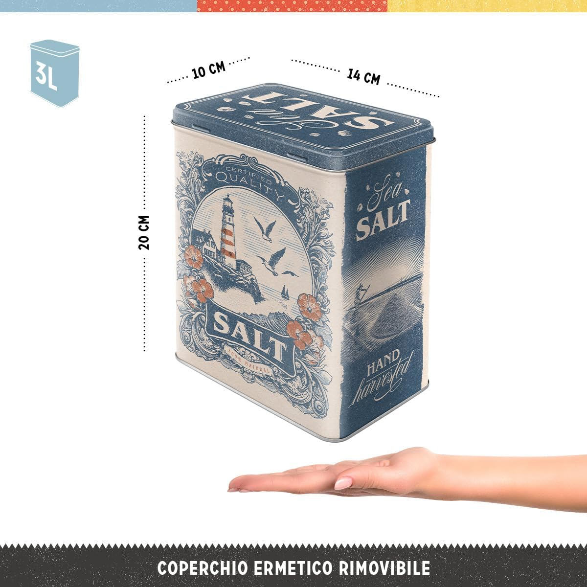 Cutie metalica L Sea Salt [3]