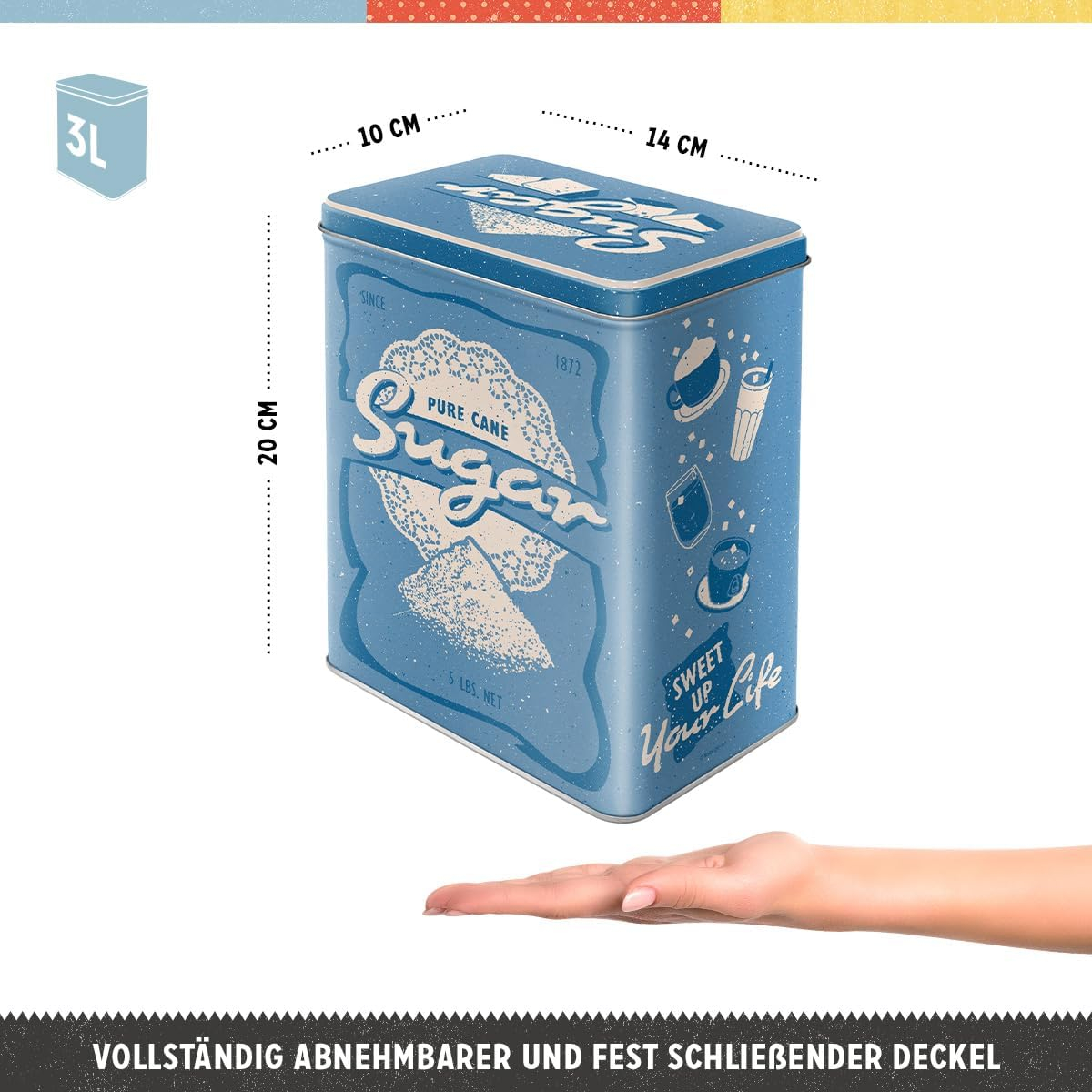 Cutie metalica L Sugar [3]