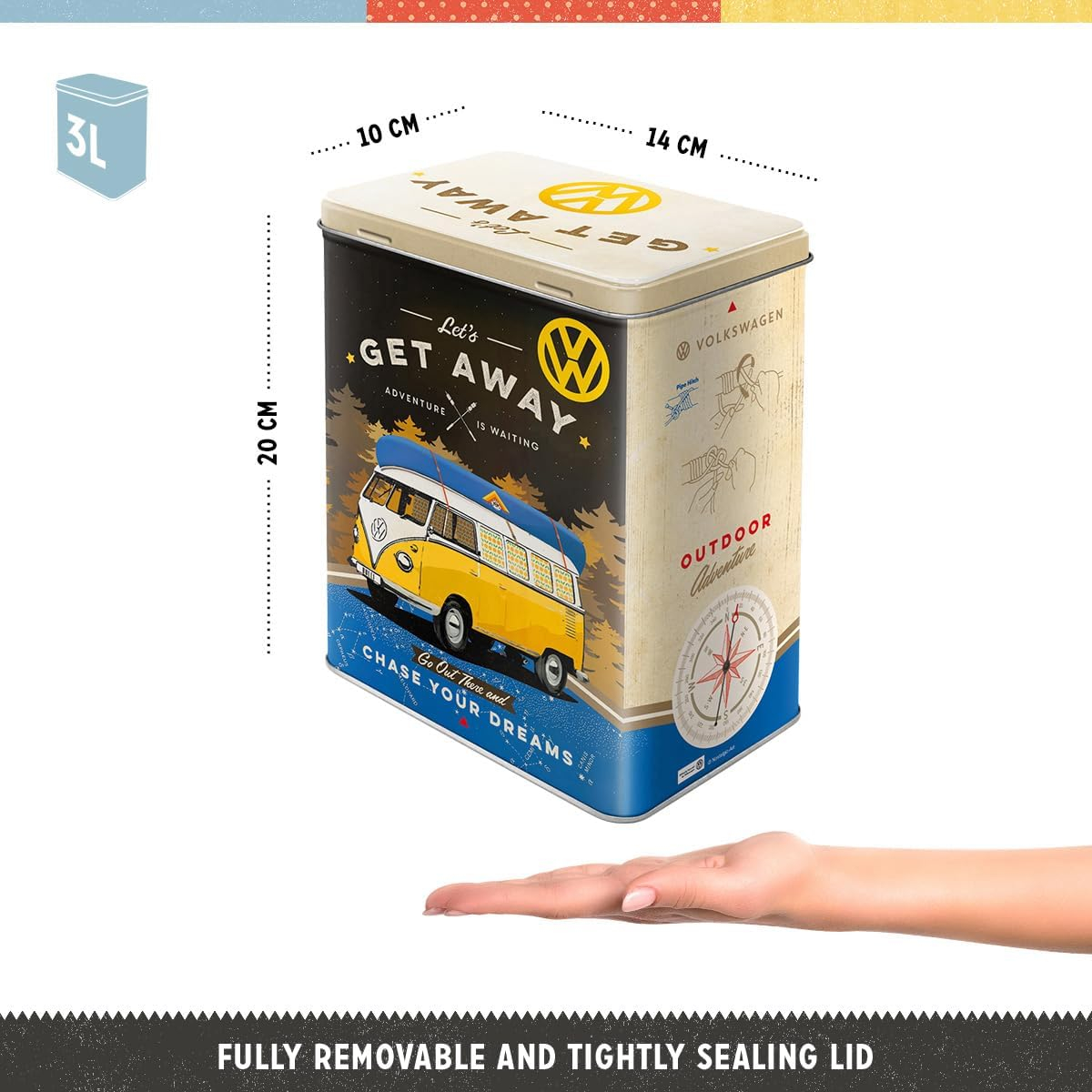 Cutie metalica L Volkswagen Bulli - Let's Get Away - Hai sa o intindem [4]