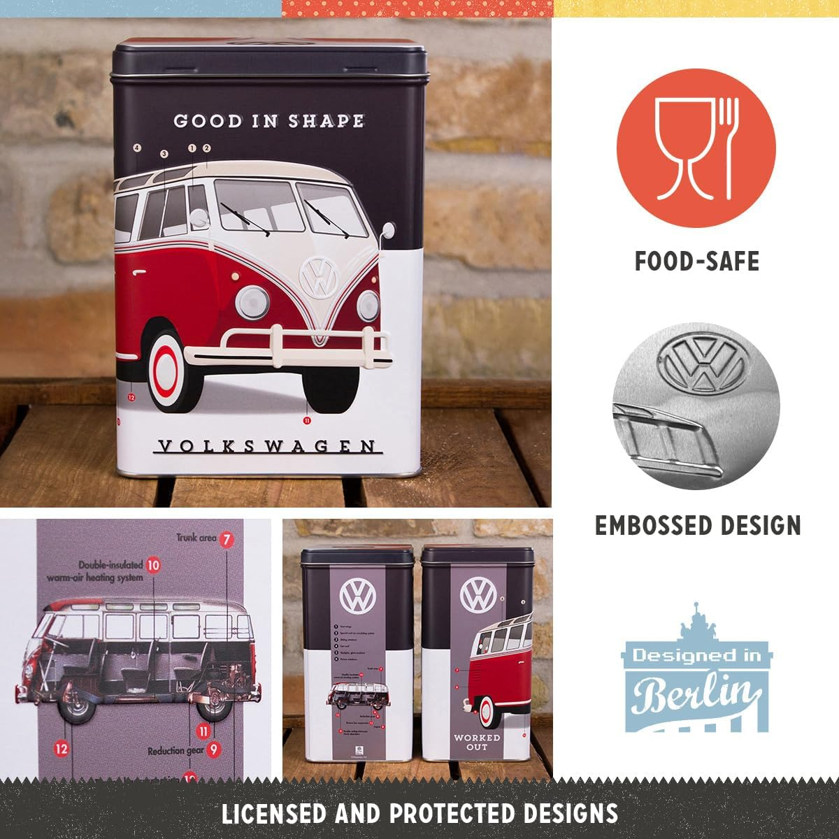 Cutie metalica L Volkswagen Good in Shape - Forma Buna [4]