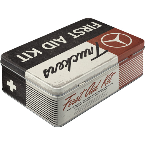 Cutie metalica plata Daimler Truck - First Aid Kit - Set de Prim Ajutor [2]
