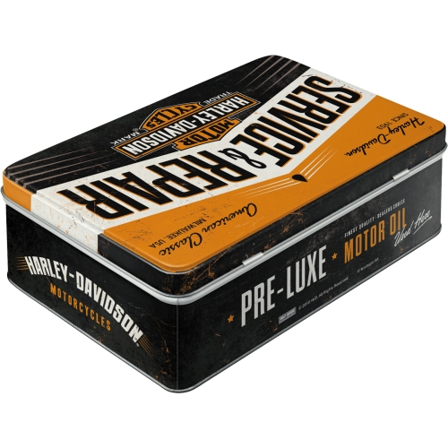 Cutie metalica plata Harley-Davidson Service & Reparatii [2]