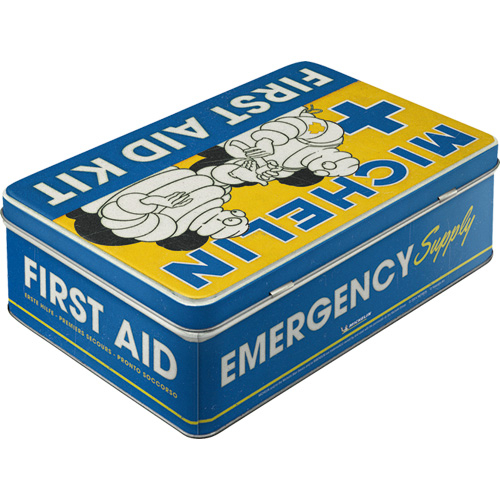 Cutie metalica plata Michelin - First Aid Kit - Set de Prim Ajutor [2]