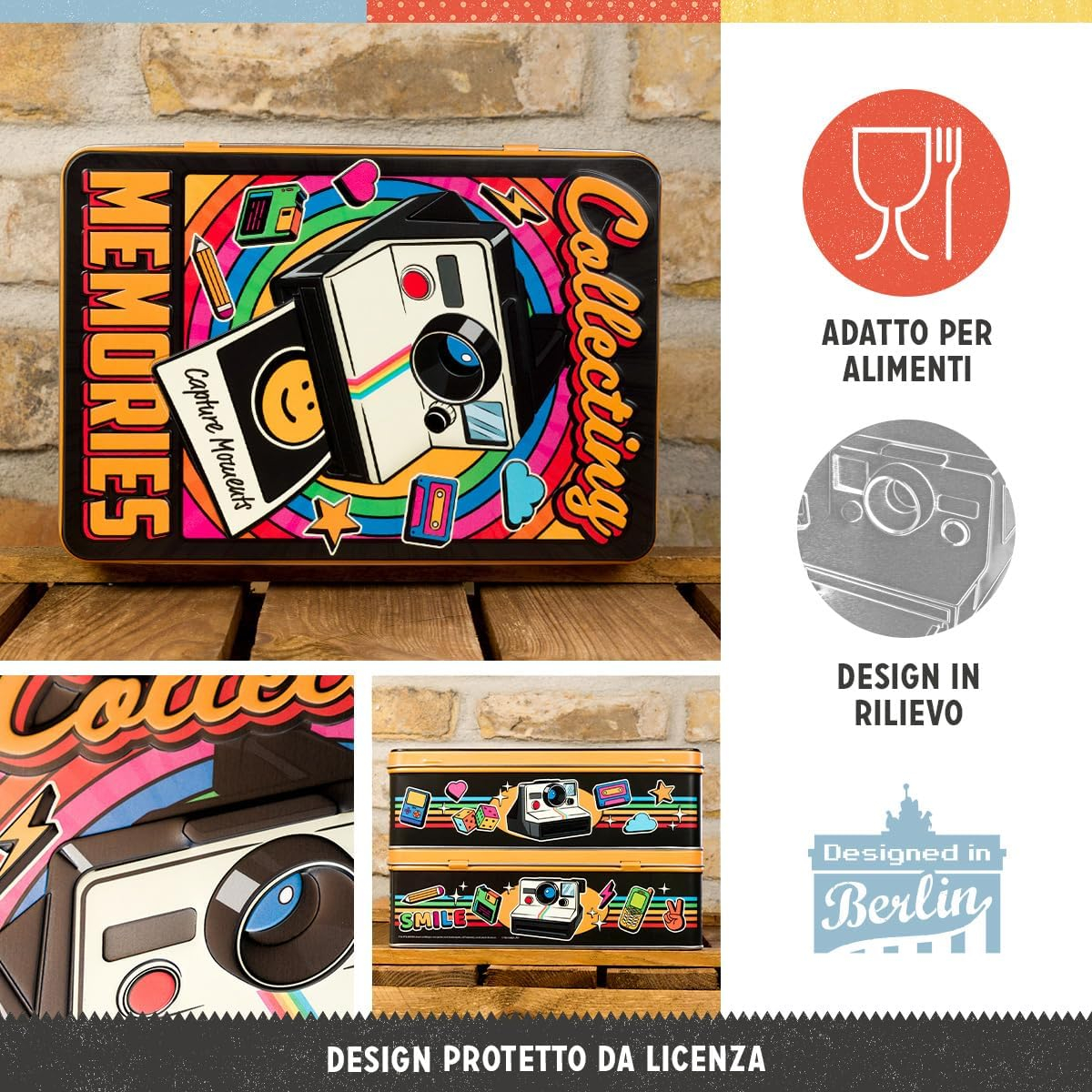 Cutie metalica plata Polaroid - Collecting Memories [4]