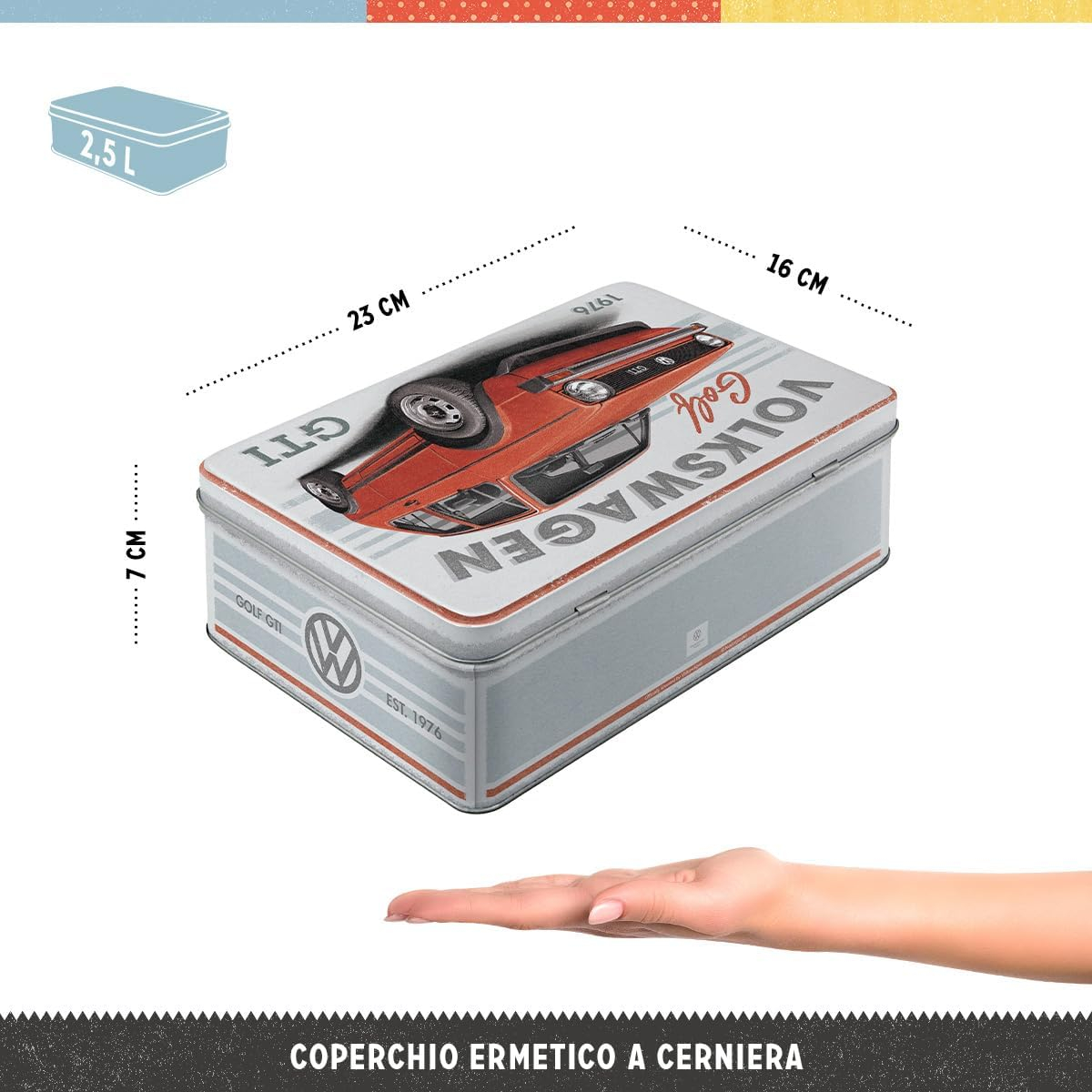 Cutie metalica plata VW Golf - GTI 1976 [3]