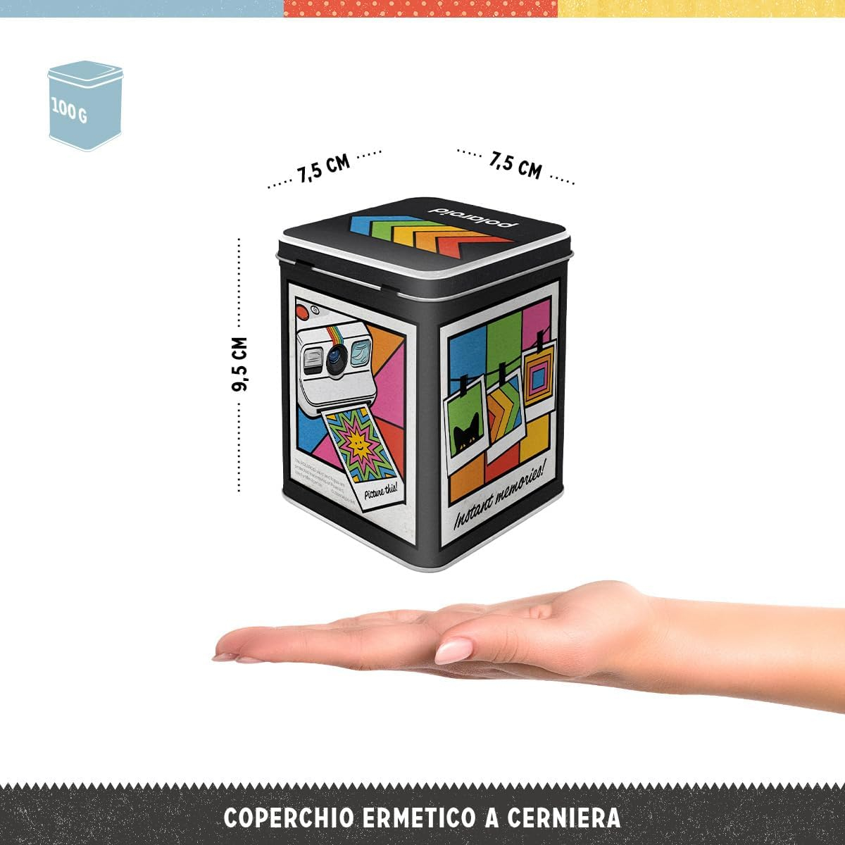 Cutie pentru ceai Polaroid - Instant Memories [3]