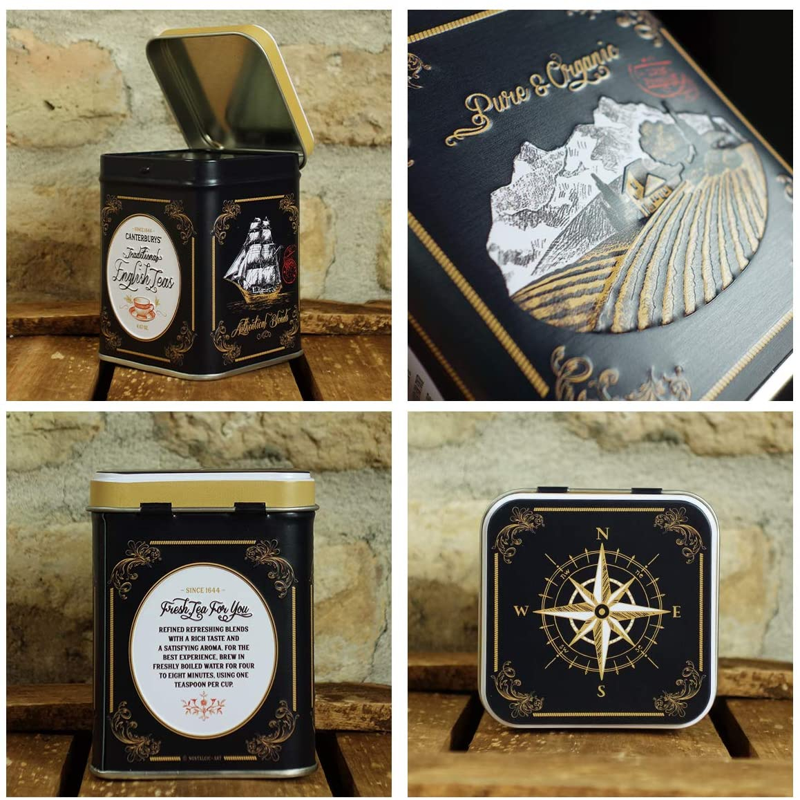 Cutie pentru ceai Traditional English Tea [5]