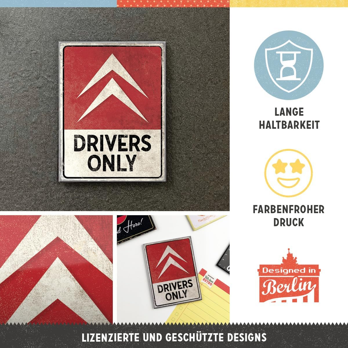 Magnet 6x8 cm Citroen Drivers Only - Doar pentru soferi de Citroen [2]