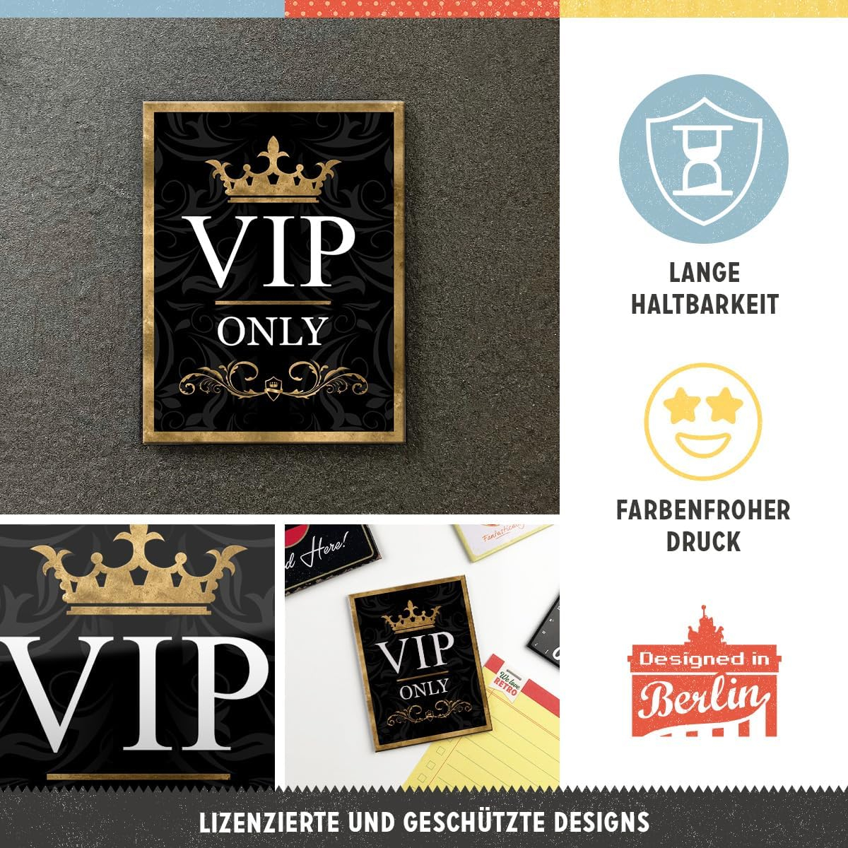 Magnet 6x8 cm VIP Only - VIP Exclusiv [3]