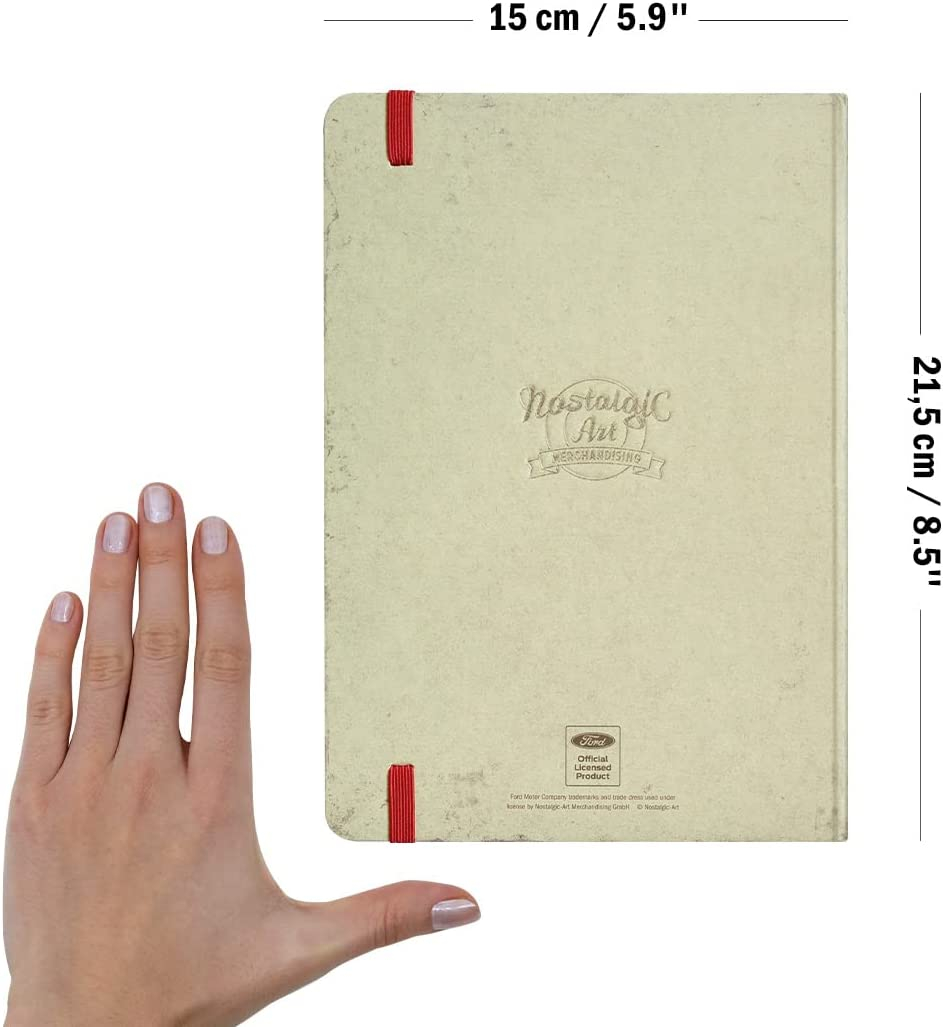 Notebook Ford Mustang Horse & Stripes Logo - Sigla cu cal si dungi [3]