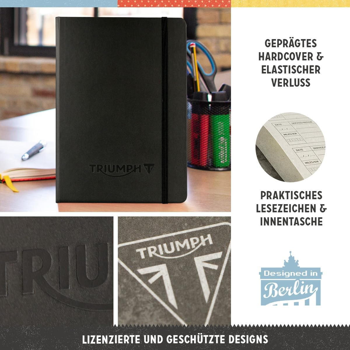 Notebook Triumph - Logo Black [4]