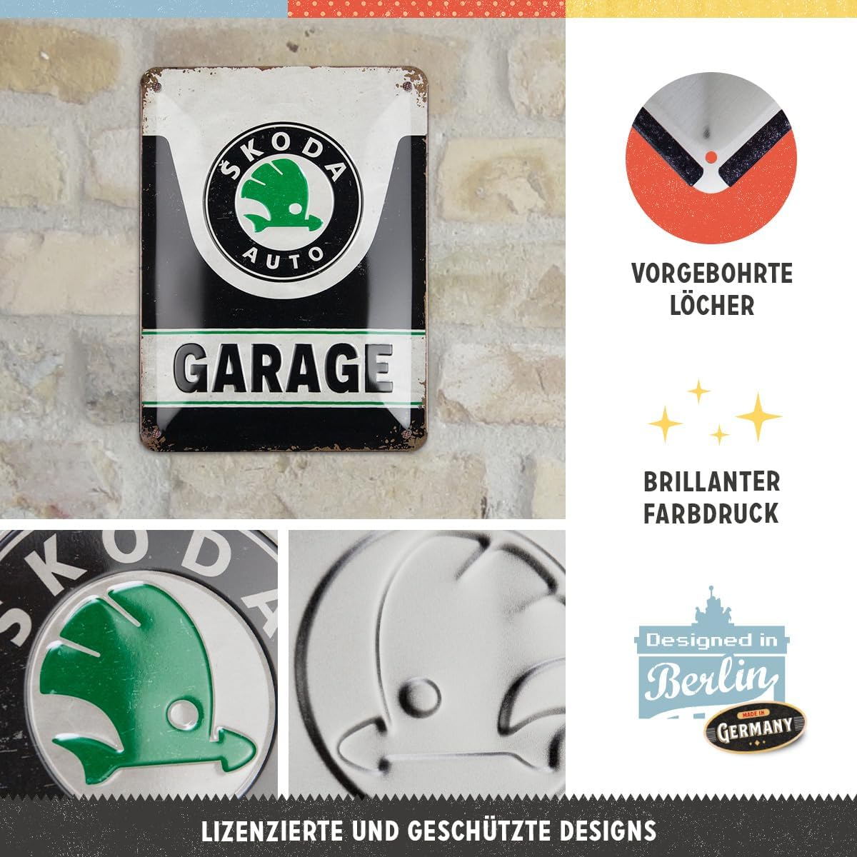 Placa 15x20 Skoda - Garaj [3]