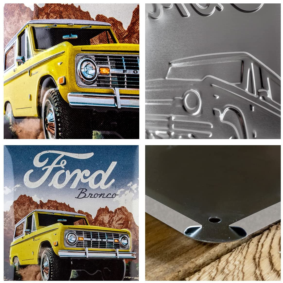 Placa 30x40 23322 Ford Bronco - Pride of America - Mandria Americii [3]