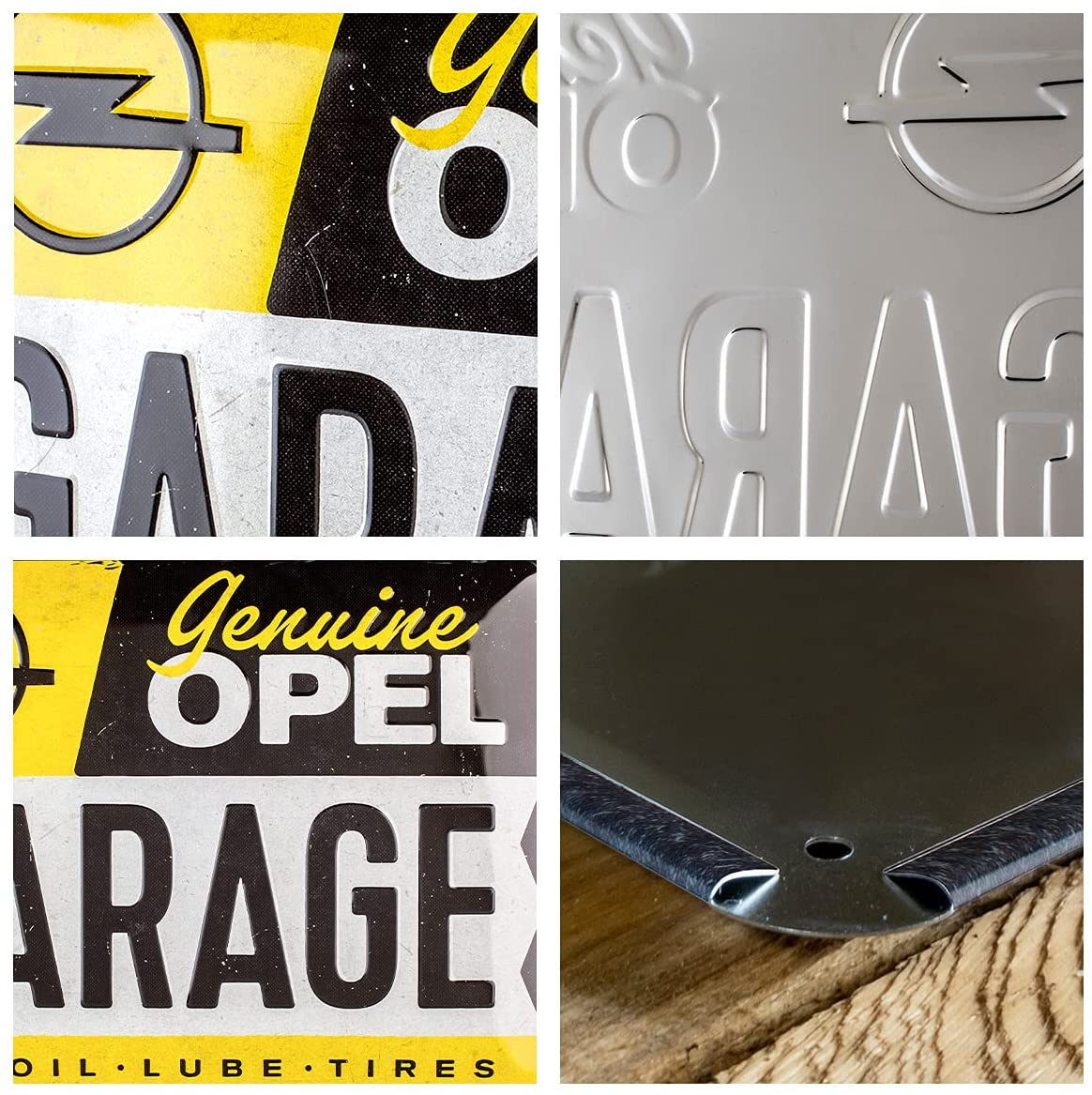 Placa 30x40 Opel - Garaj [3]