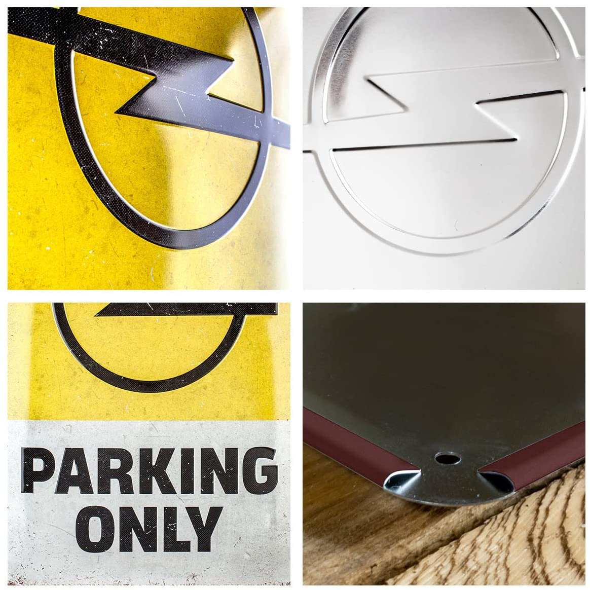 Placa 30x40 Opel - Parking Only - Parcare doar pentru Opel [3]