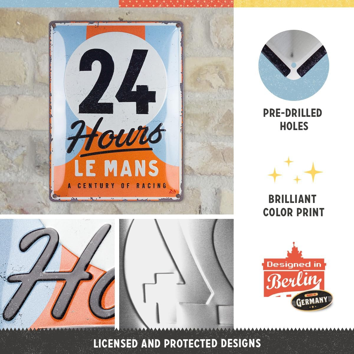 Placa decor 30x40 24h Le Mans - Un secol de intreceri [6]