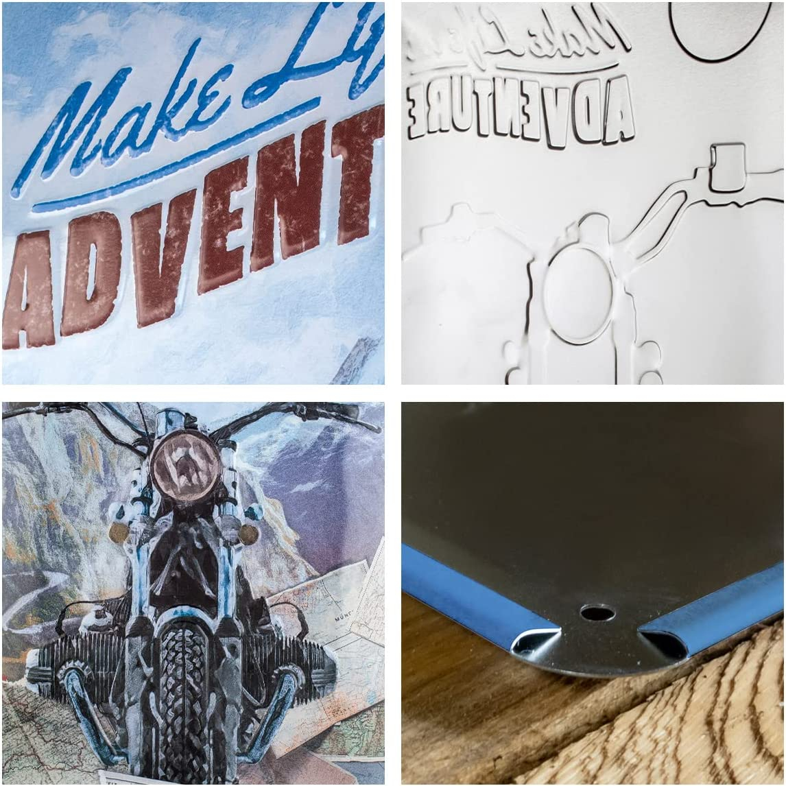 Placa decor 30x40 BMW Make Life an Adventure - BMW transforma-ti viata intr-o aventura [3]