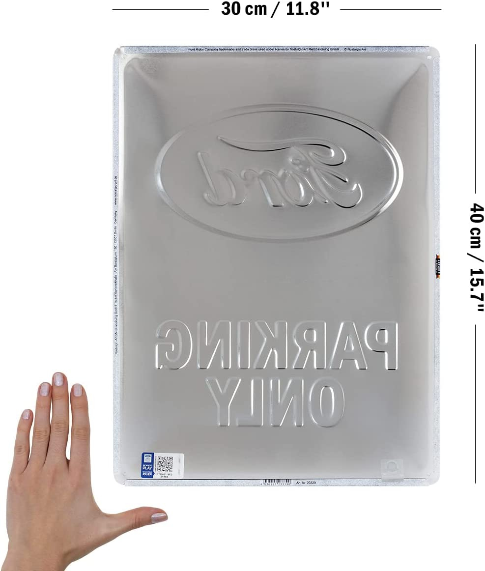 Placa decor 30x40 Ford Parking Only - Parcare doar pentru Ford [2]