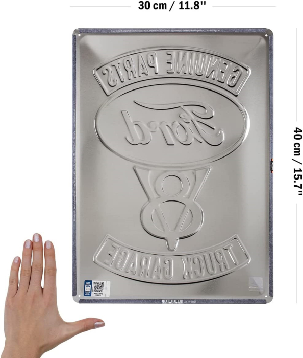 Placa decor 30x40 Ford V8 Truck Garage - Garaj de Camioane [3]