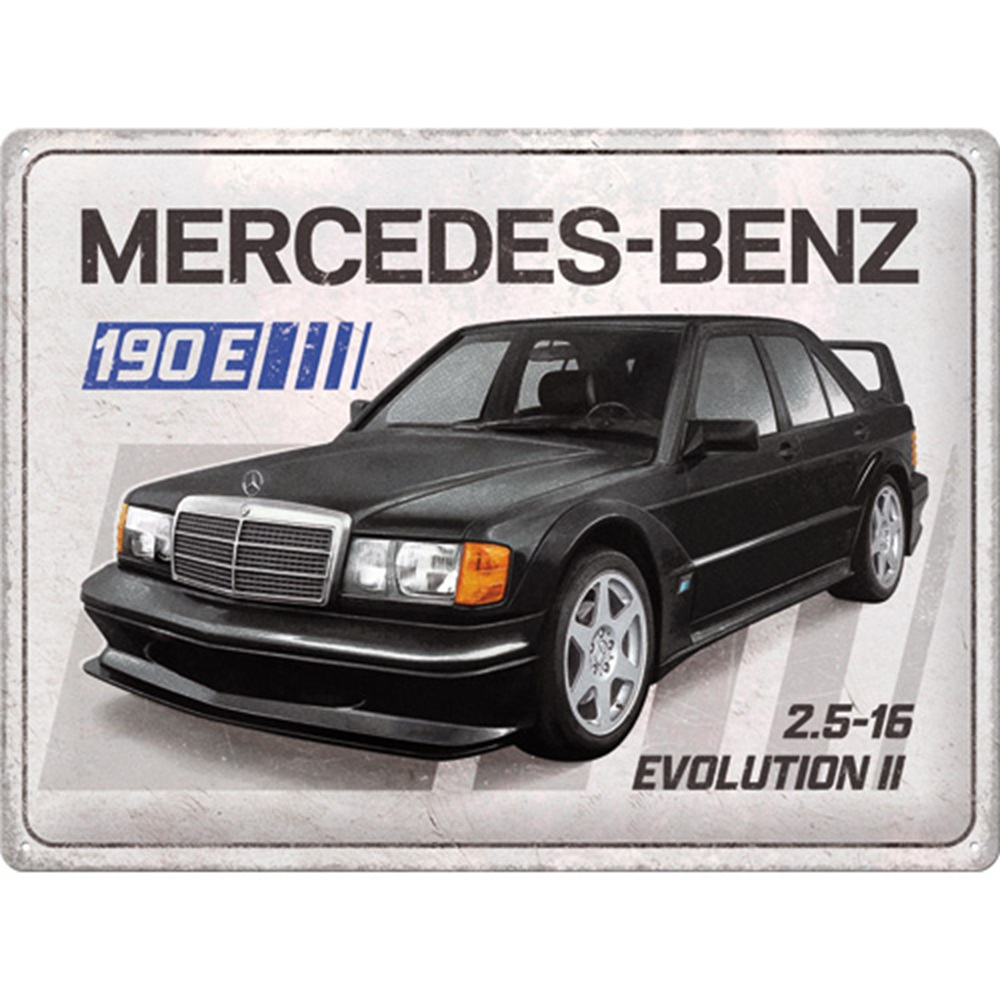 Placa decor 30x40 Mercedes-Benz 190 E 2.5-16 Evolution II [1]