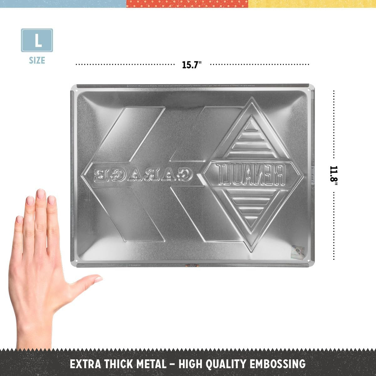 Placa decor 30x40 Renault Garage [2]