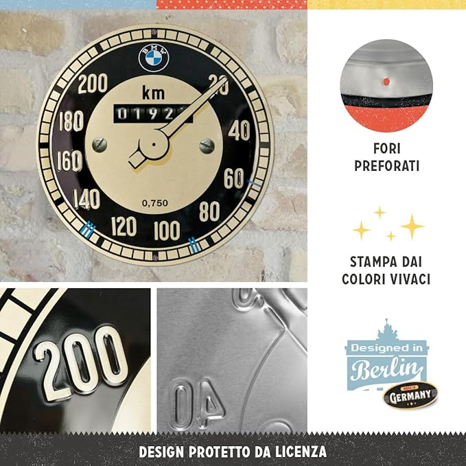 Placa decor 35cm BMW Tachometer [3]