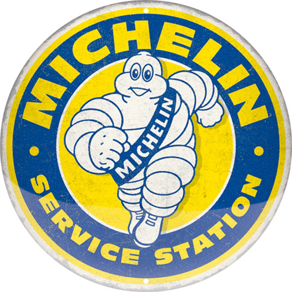 Placa decor 35cm Michelin Service Station [1]