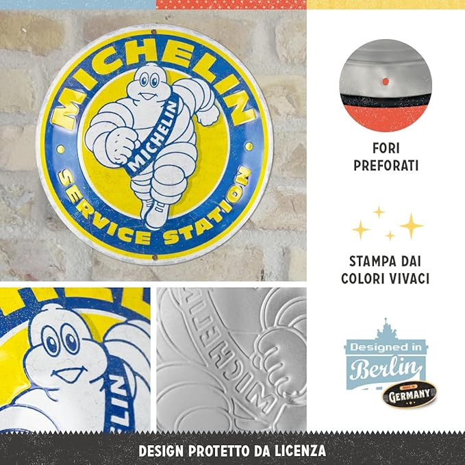 Placa decor 35cm Michelin Service Station [3]
