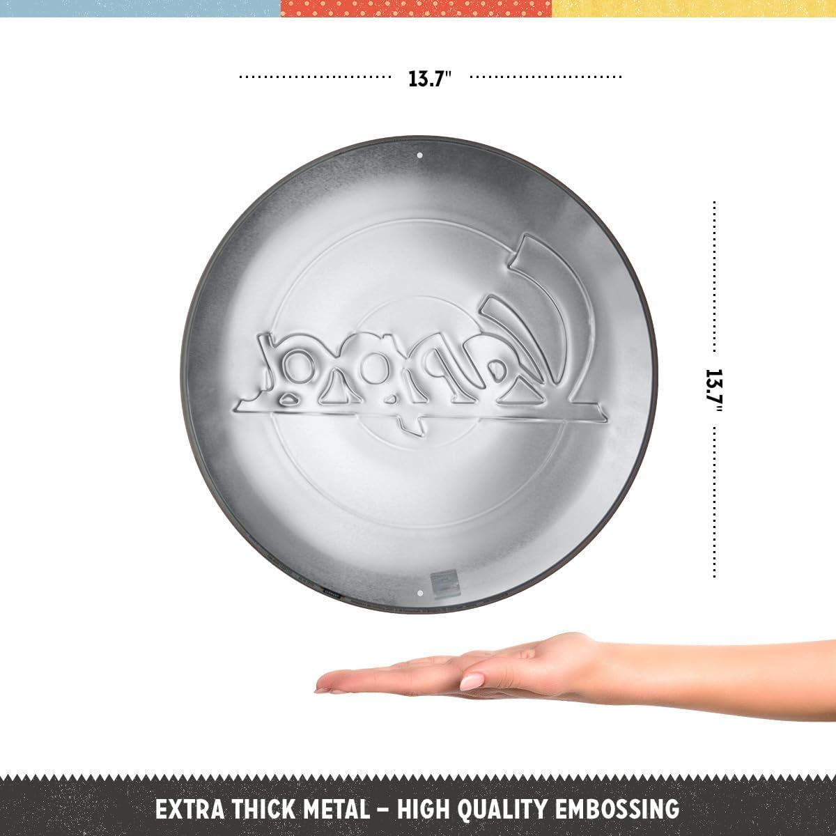 Placa decor 35cm Vespa Logo Italian [2]