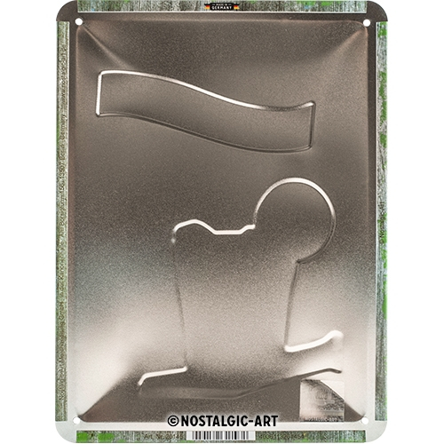 Placa metalica 15X20 Cocktail-Time - Caipirinha [2]