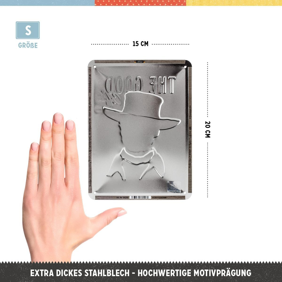 Placa metalica 15x20 The Good Coffee - Cafeaua cea buna [2]