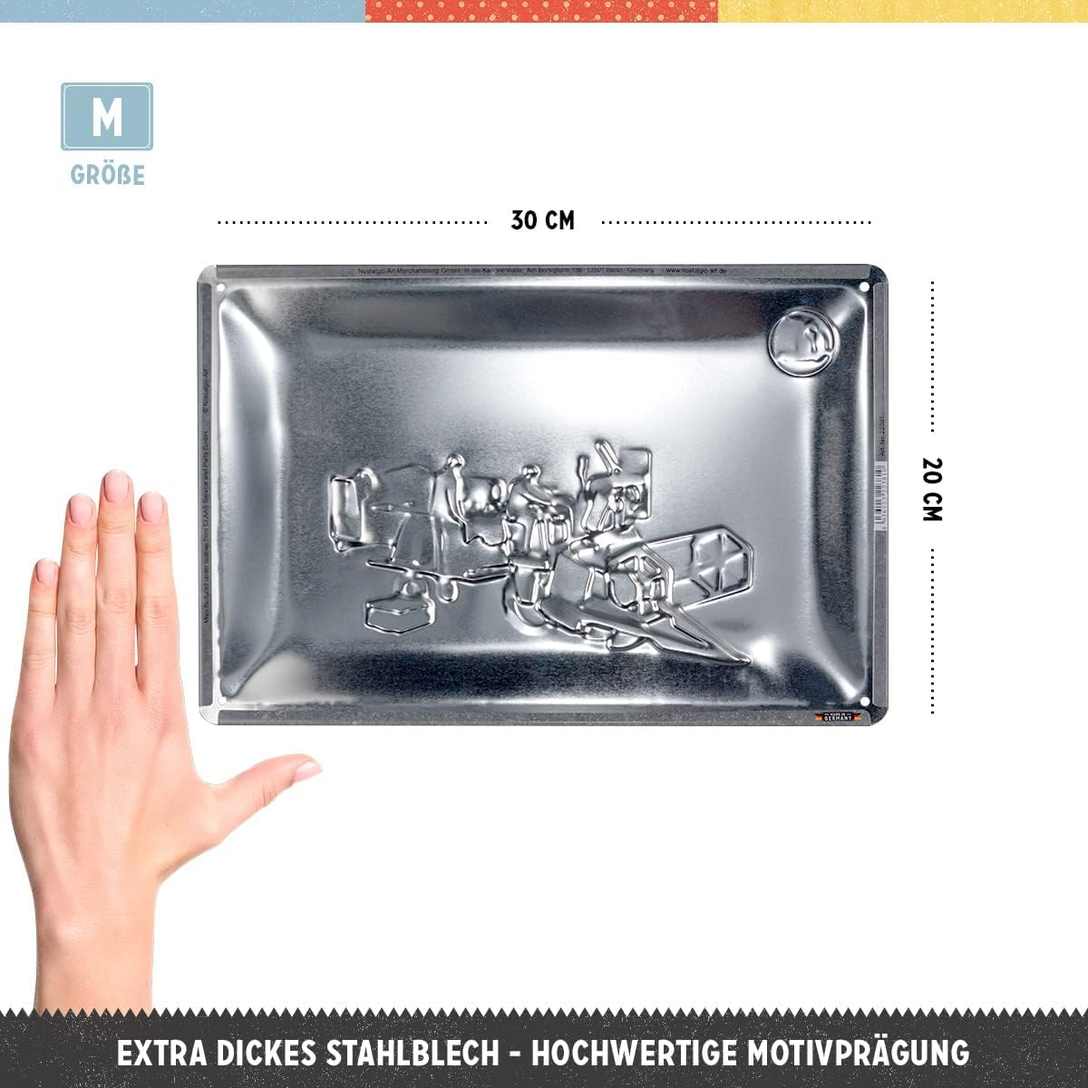 Placa metalica 20x30 Claas The Harvest Specialists - Specialistii Recoltei [2]