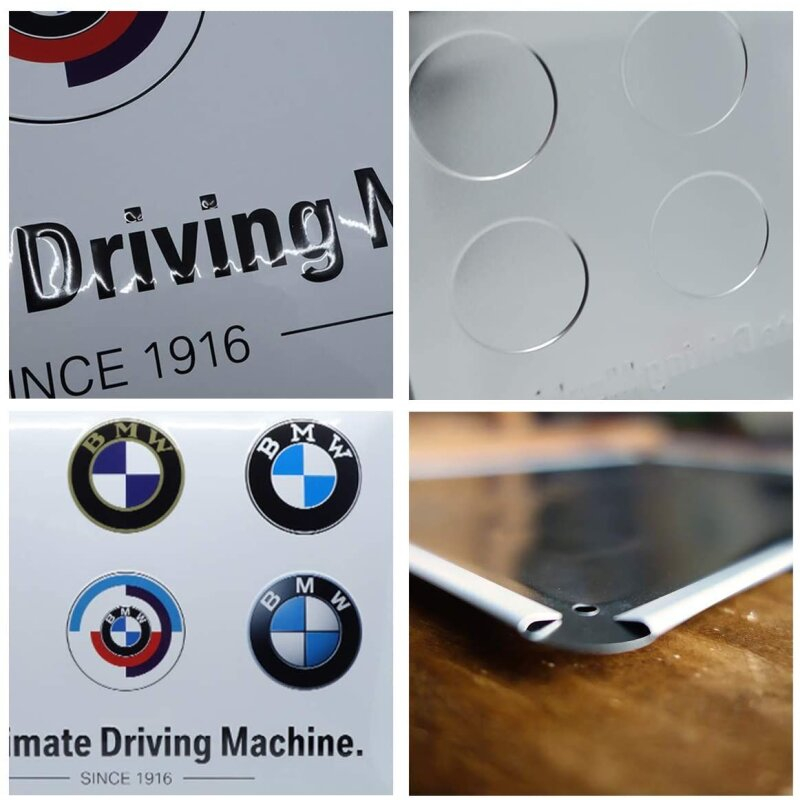 Placa metalica 30x40 BMW - Logo Evolution - Evolutia Siglei [3]