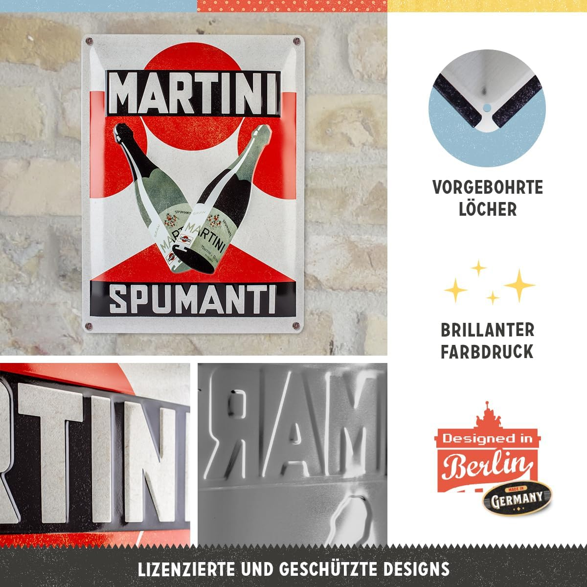 Placa metalica 30x40 Martini - Spumanti [3]