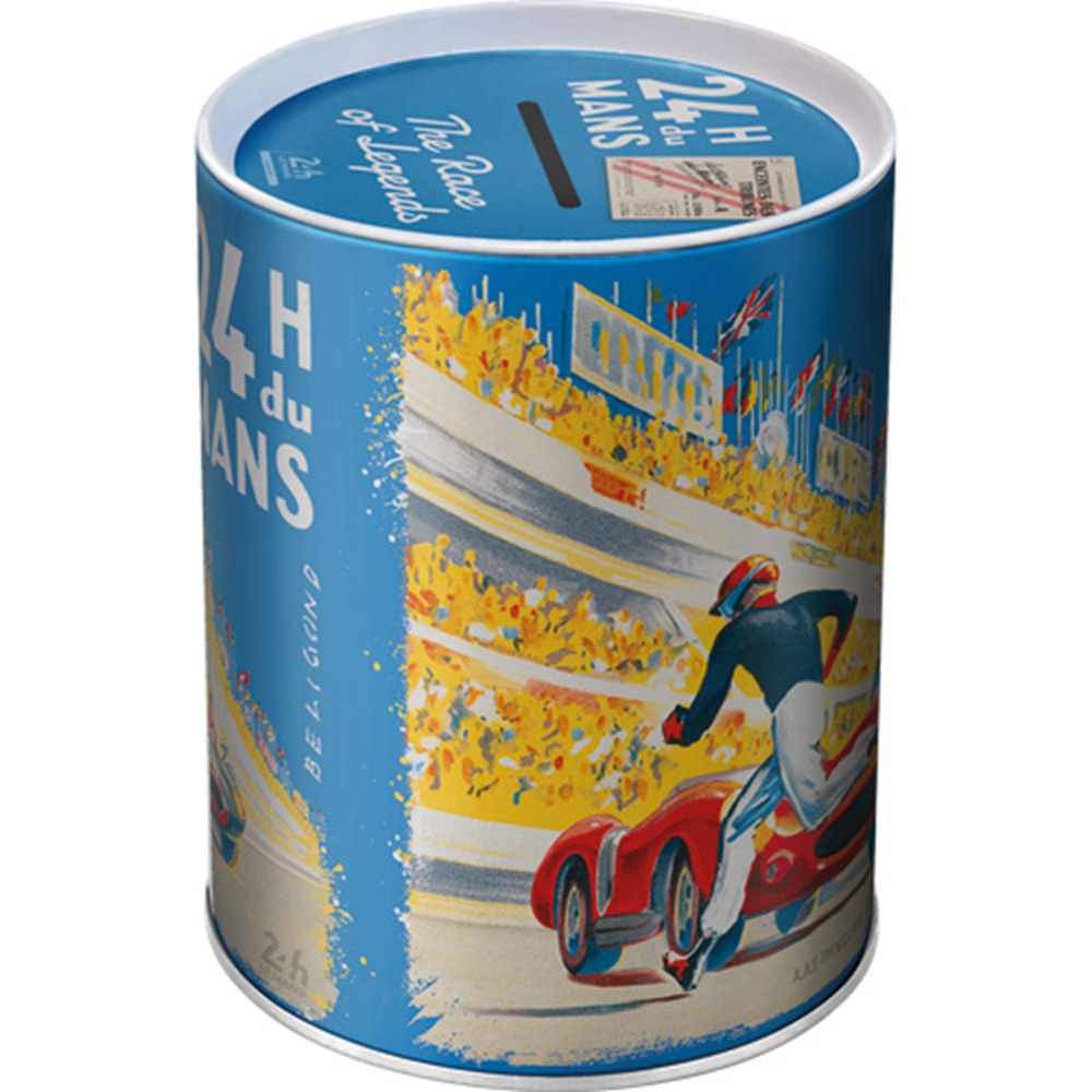 Pusculita  24h Le Mans Racing Poster Blu [2]