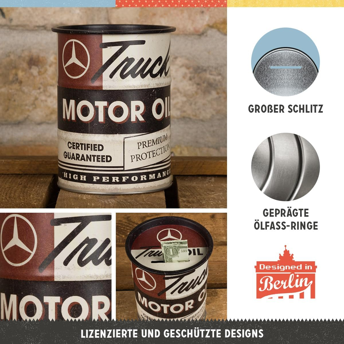 Pusculita Mercedes Daimler Truck Motor Oil - Ulei de motor pentru camioane [6]