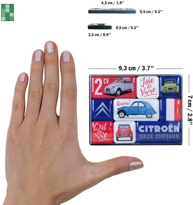 Set de magneti Citroen - 2CV C'est la vie - Asta e viata [3]