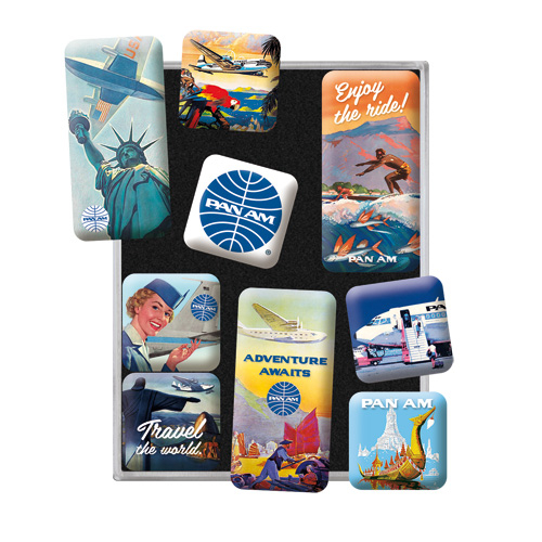 Set de magneti Pan Am - Travel The World - Sa calatorim in Lume [2]