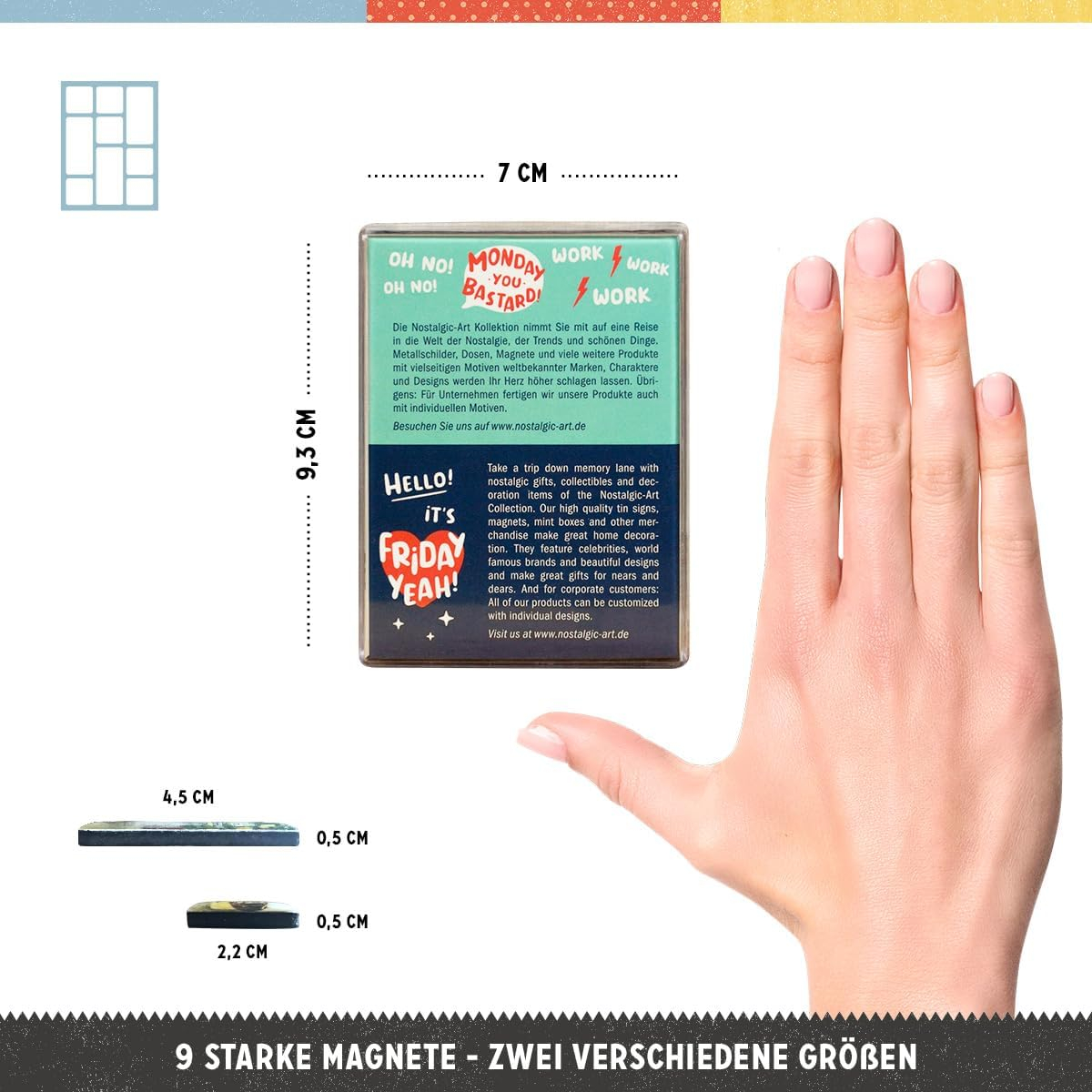 Set Magneti Happy Week - Saptamana Fericita [3]
