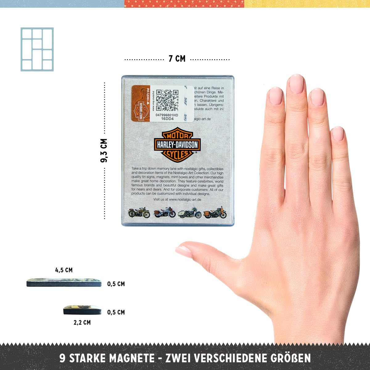 Set magneti Harley-Davidson Models - Modele [3]