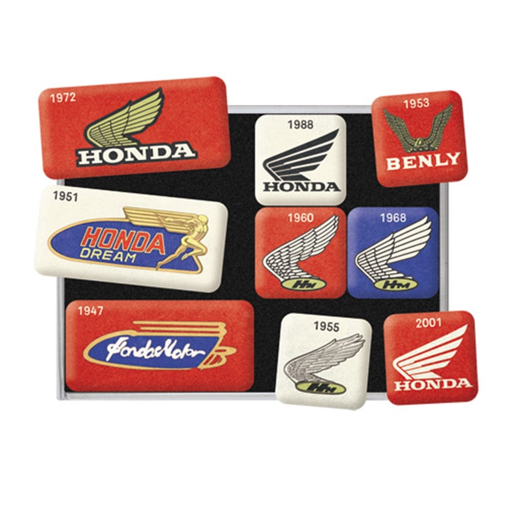 Set Magneti Honda MC - Evolutia Sticlei [2]