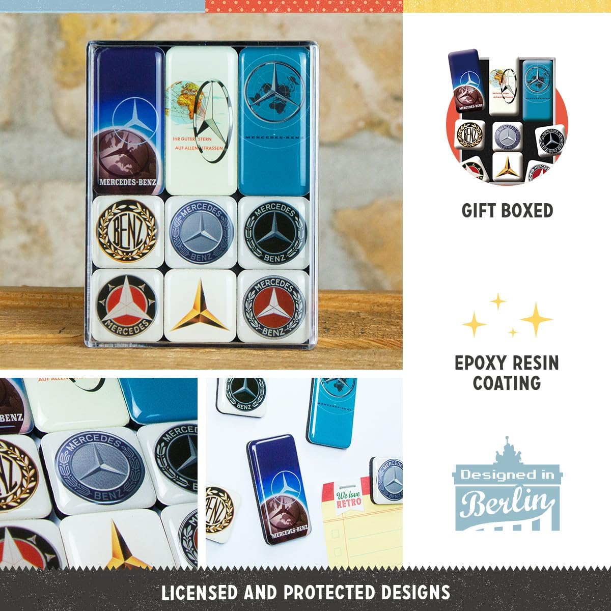 Set magneti Mercedes-benz Sigle [4]