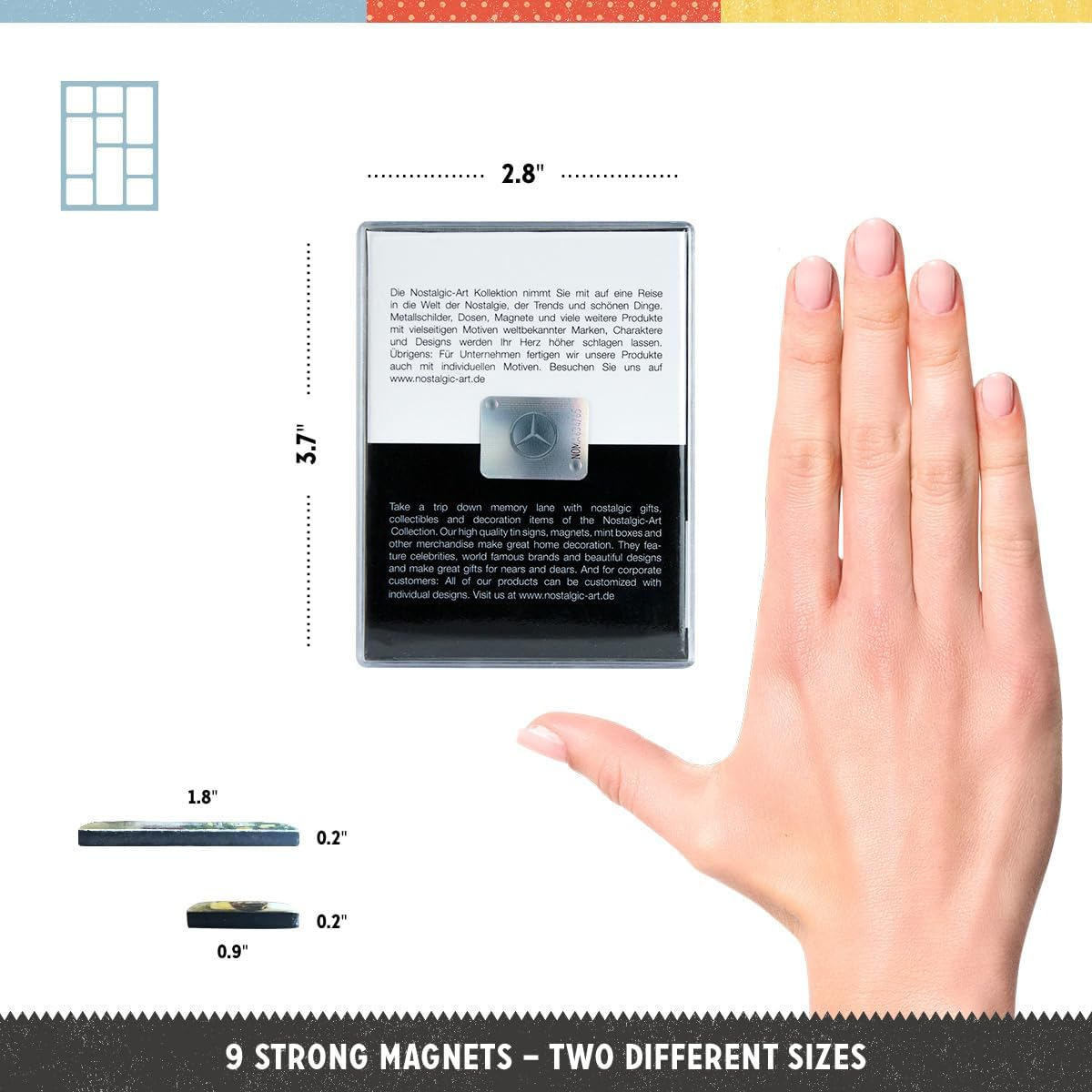 Set magneti Mercedes-benz Sigle [3]
