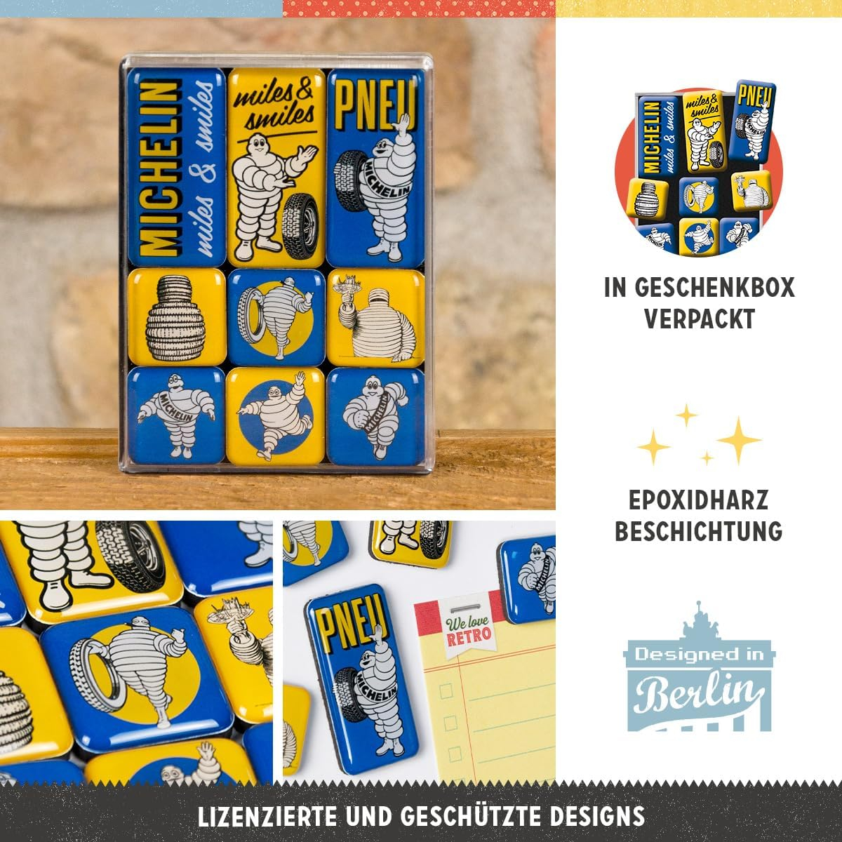 Set Magneti Michelin - Evolutia Siglei [4]